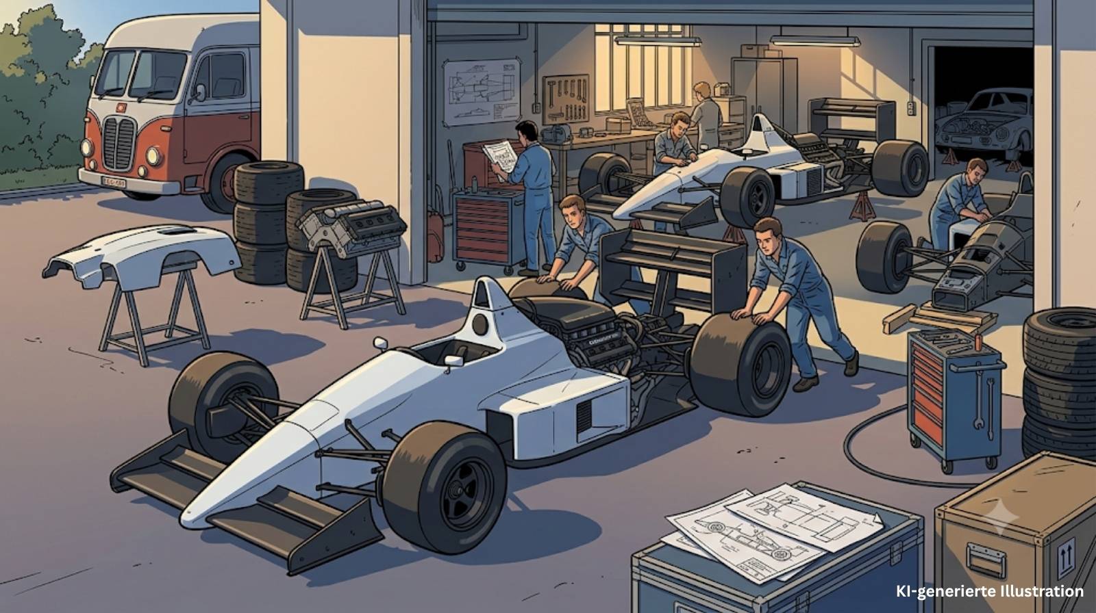 Die tragische Odyssee von EuroBrun Racing: Eine Formel-1-Geschichte zum Nachlesen