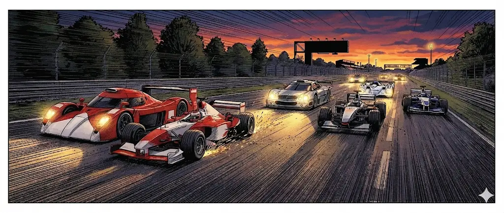 Jenseits der Formel 1: Le Mans als Schmelztiegel für Generationen von GP-Piloten in den 90ern