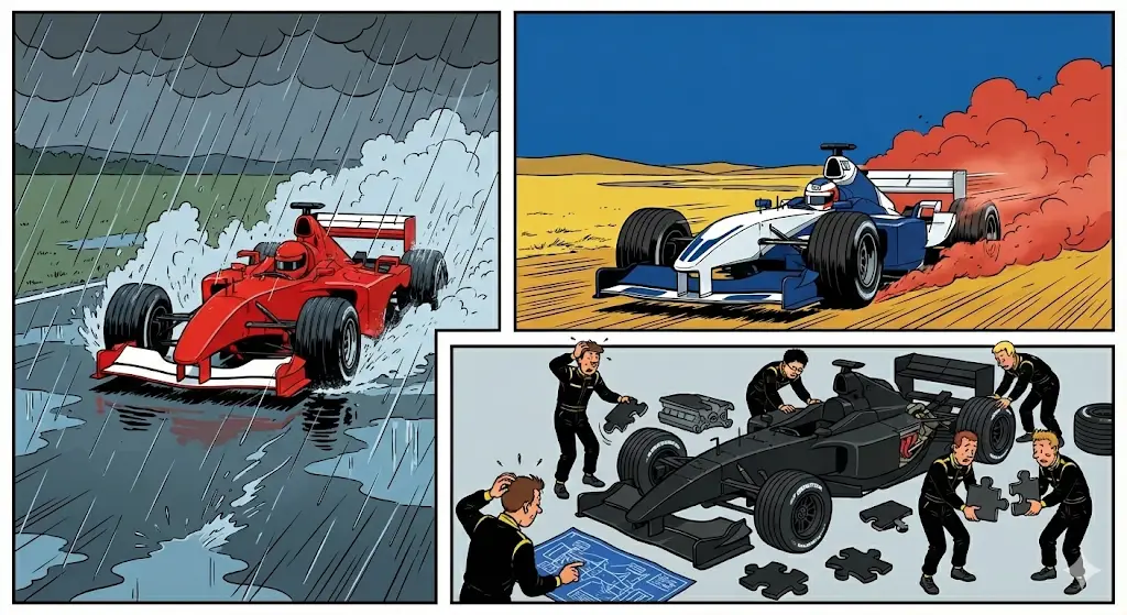 F1 2001 – KW 06: Generalprobe in Estoril & Kyalami