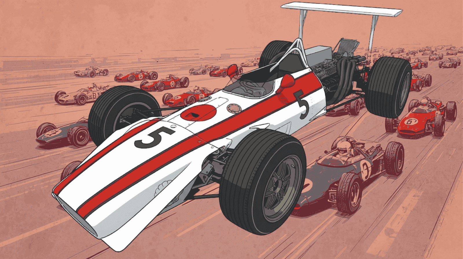 Aufstieg, Glanz und Tragödie: Hondas erstes Formel-1-Abenteuer (1964–1968)