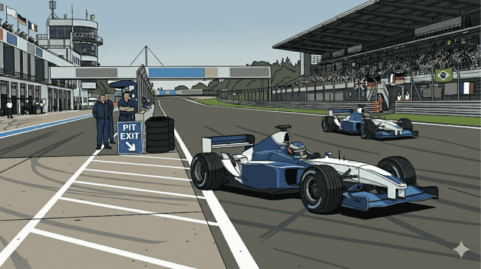 F1 2001 – KW 25: Der Krieg der weißen Linie – Das Bruder-Duell in der Eifel