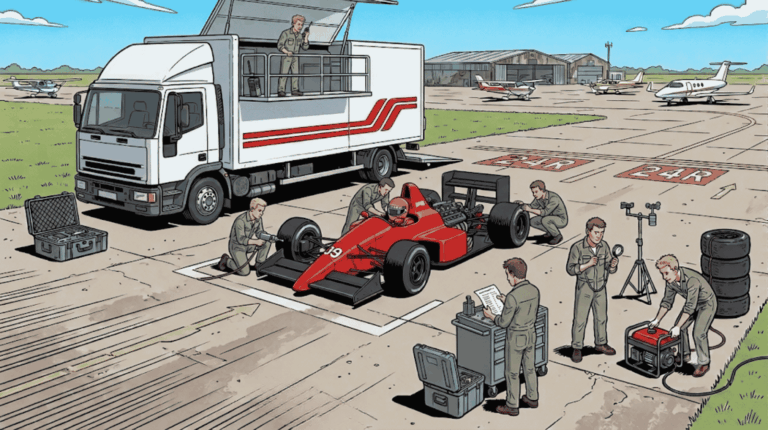 Ein Monument des Scheiterns: Die bizarre Odyssee von Life Racing 1990