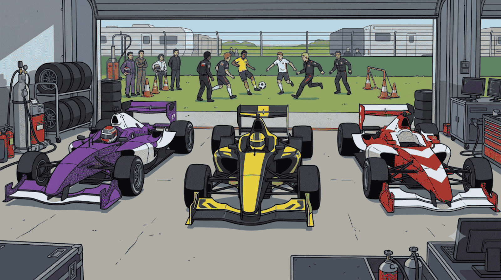 König Fußball am Limit: Die wilde, laute und vergessene Geschichte der Superleague Formula