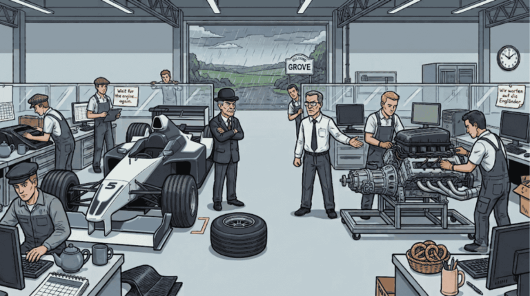 Der Motor war schneller als das Vertrauen: Williams-BMW und die Geburt einer schwierigen Allianz
