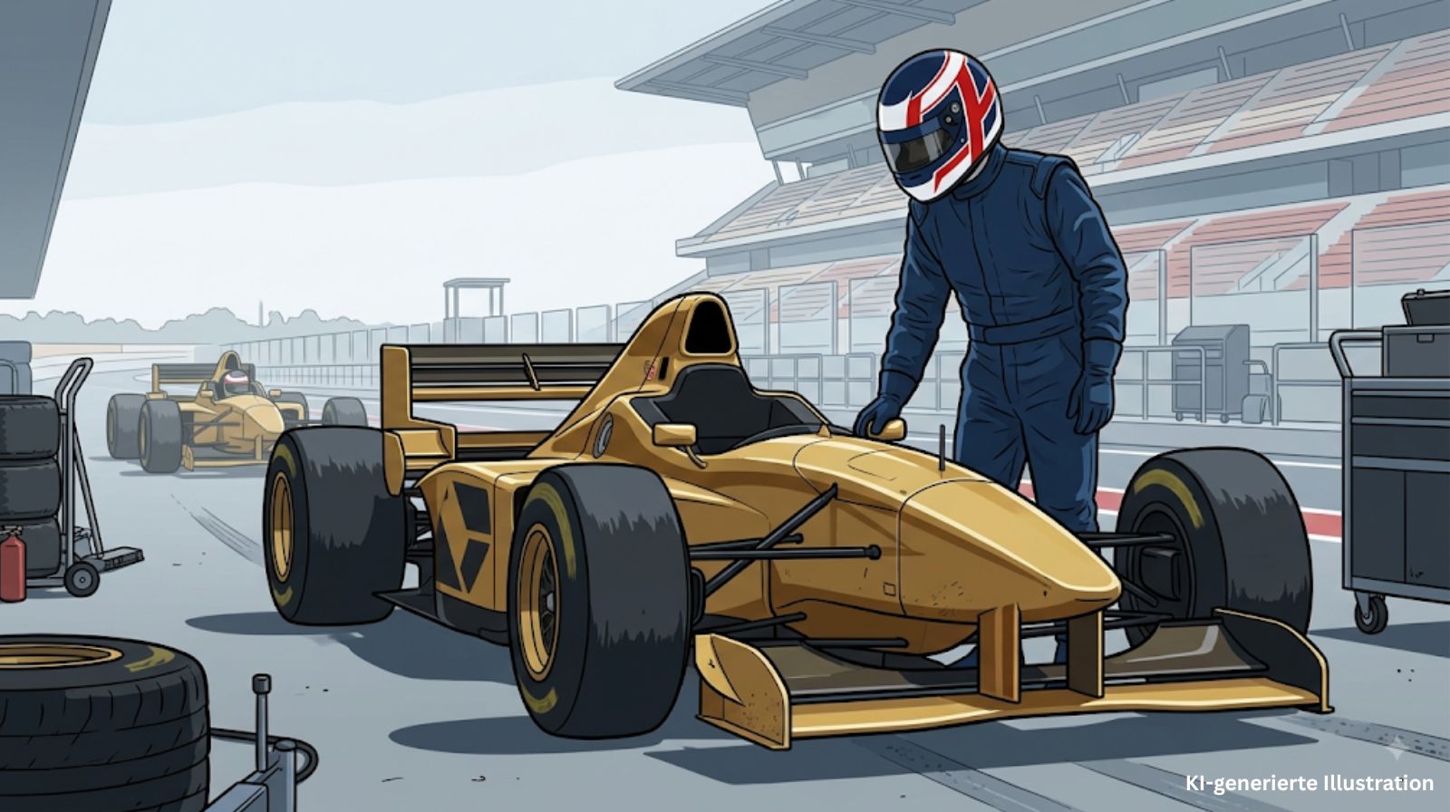 Nigel Mansell und Jordan: Das Comeback, das mit 43 Jahren beinahe Wirklichkeit wurde