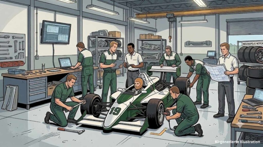 Porsches gescheiterter IndyCar-Angriff: Wie ein deutscher Werkstraum in Amerika entgleiste