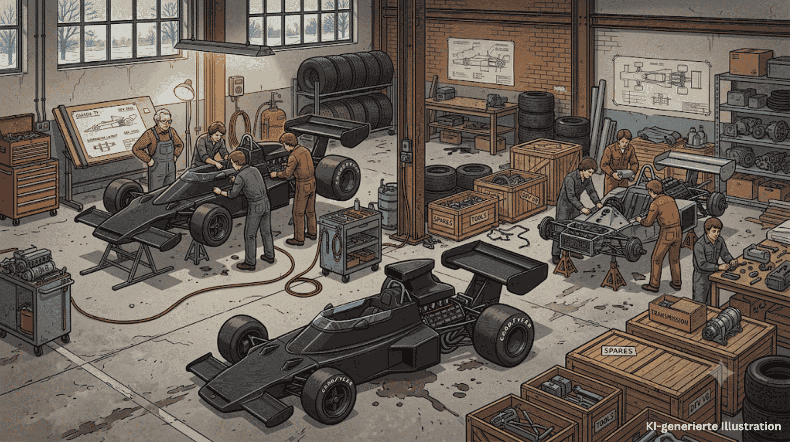 Wolf-Williams: Wie aus einem gescheiterten Bündnis zwei Formel-1-Teams entstanden
