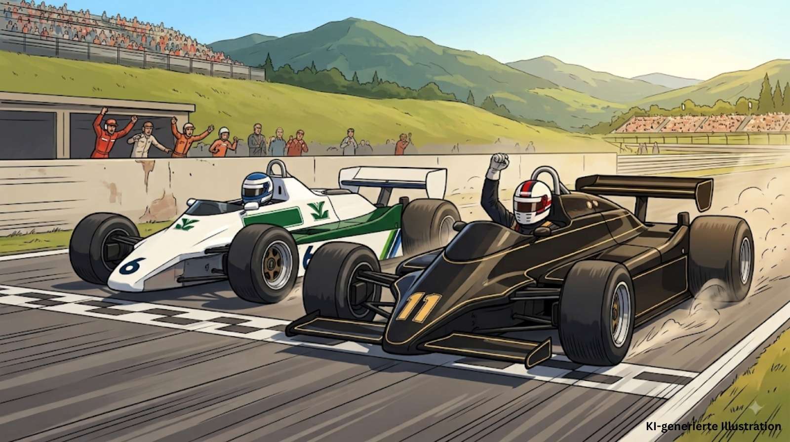 Österreich 1982: Als Elio de Angelis Keke Rosberg um fünf Hundertstelsekunden schlug