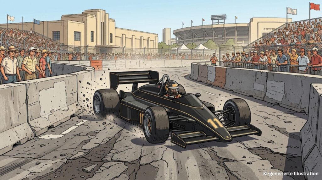 Dallas 1984: Als die Formel 1 auf einer zerfallenden Rennstrecke fahren musste