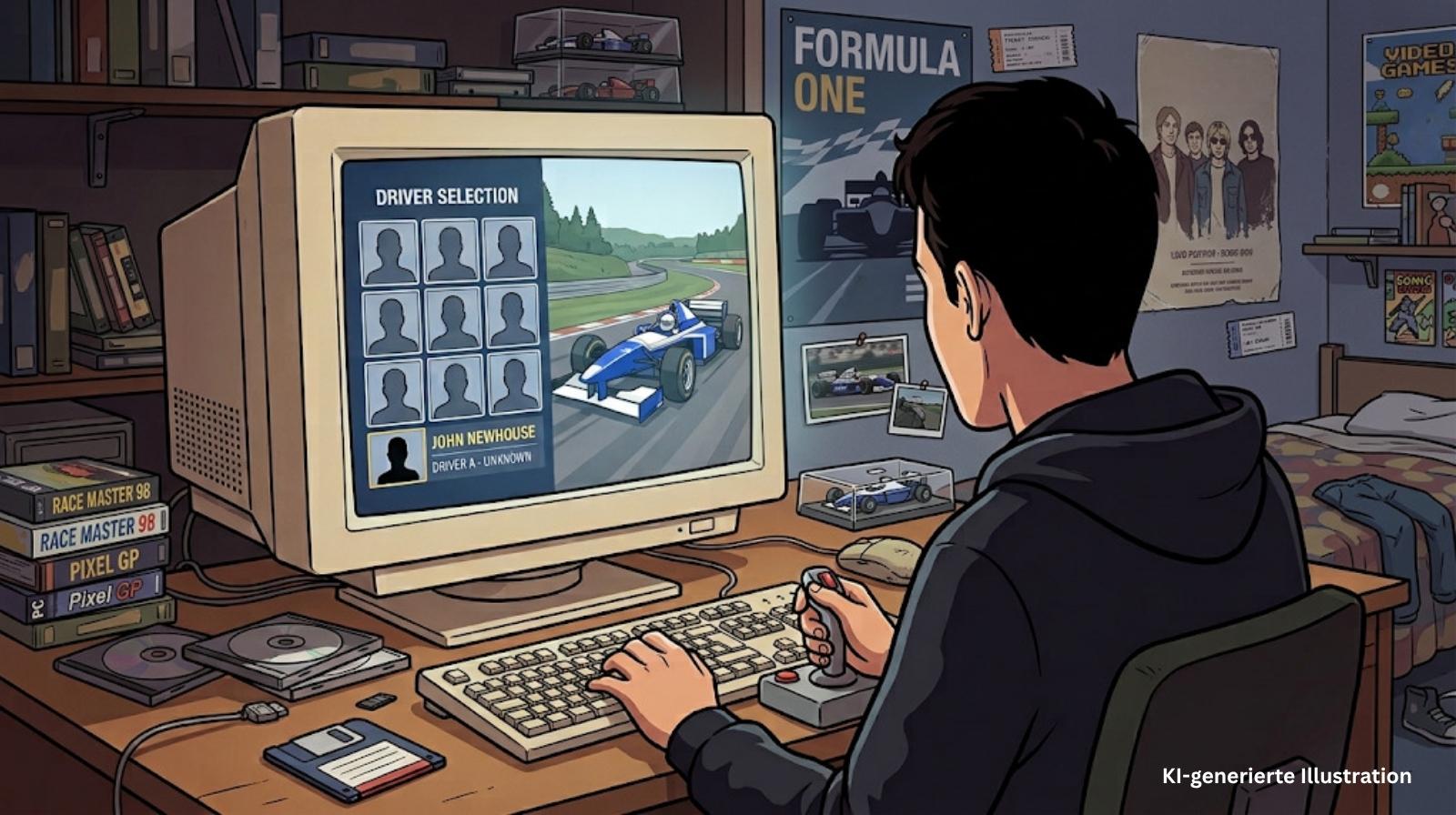 John Newhouse: Warum Jacques Villeneuve in offiziellen Formel-1-Spielen unter falschem Namen fuhr
