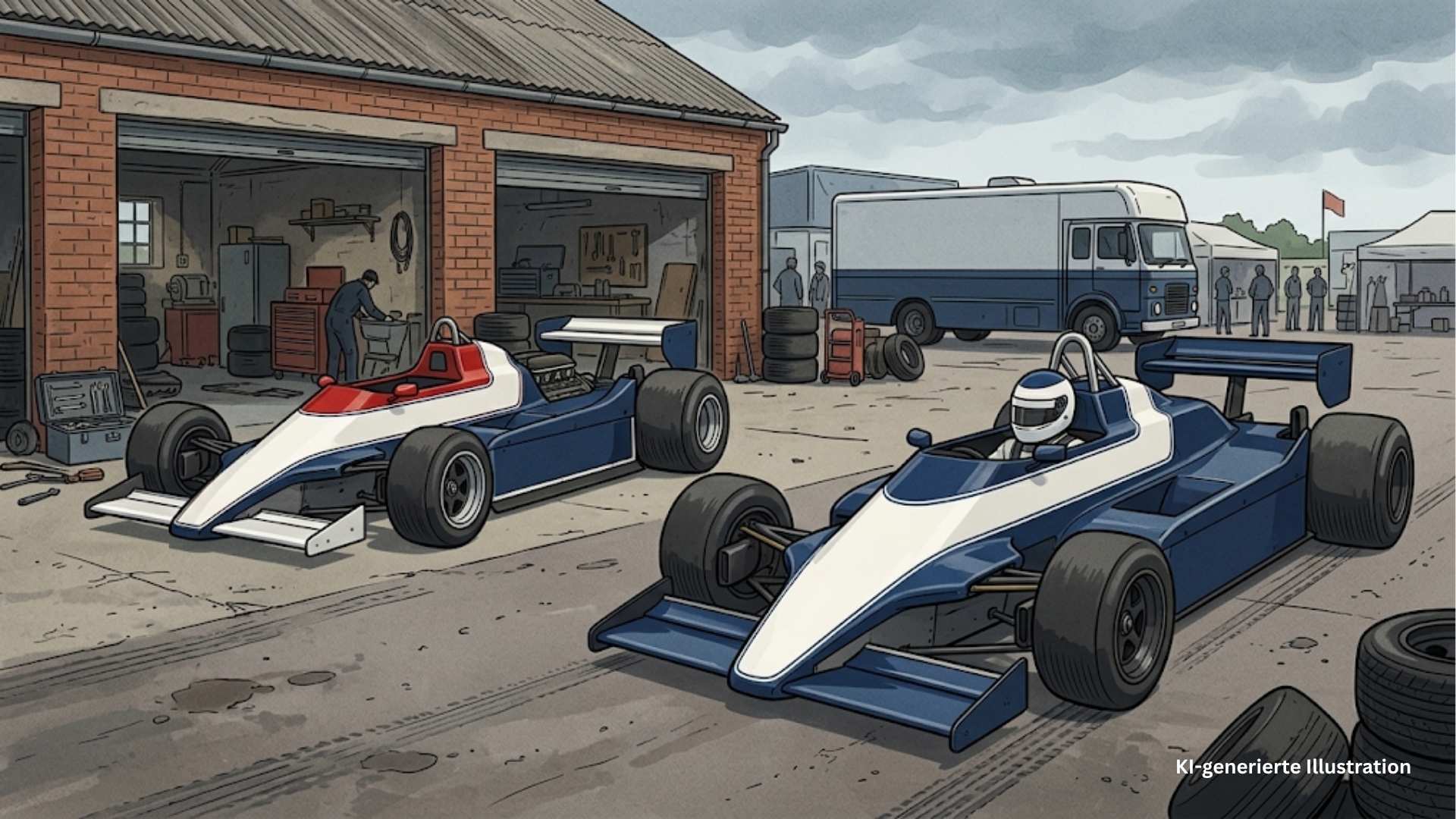 Ensign und Theodore Racing: Zwei Formel-1-Außenseiter und ihr gemeinsamer Kampf ums Überleben